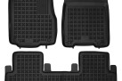 Πατάκια δαπέδου λαστιχένια για Honda CRV IV (RM) 3τμχ