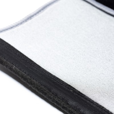 Μαξιλαράκια για Ζώνες Ασφαλείας - Μαύρη Πετσέτα - Γκρι Ρέλι