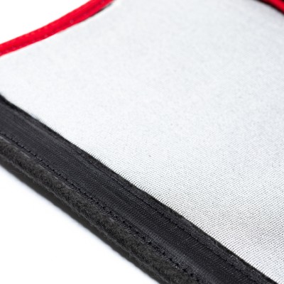 Μαξιλαράκια για Ζώνες Ασφαλείας - Μαύρη Πετσέτα - Κόκκινο Ρέλι