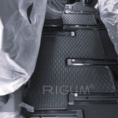 Πατάκια δαπέδου λαστιχένια συμβατά για Hyundai Staria 2η και 3η Σειρά (9Θ) 4τμχ