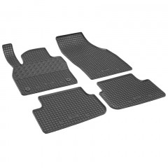 Πατάκια δαπέδου λαστιχένια για Seat Ibiza V/ Arona/ VW Polo VI/ Taigo/ A1 (GB) /Scoda Fabia IV 4τμχ