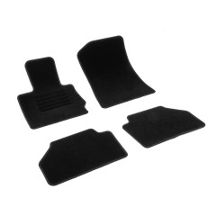 Πατάκια δαπέδου μοκέτας Standard μαύρα για BMW X3 (F25) / X4 (F26) 4τμχ