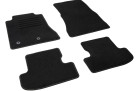 Πατάκια δαπέδου μοκέτας Standard μαύρα συμβατά με Ford Mustang VII (S650) 4τμχ