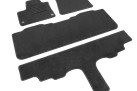 Πατάκια δαπέδου μοκέτας Standard μαύρα συμβατά με Renault Kangoo (III)/ Mercedes Benz Citan (W420) L (7Θ) 5τμχ