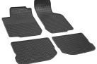 Πατάκια λάστιχο συμβατό για Skoda Octavia/ VW Golf Mk4/ Beetle/ Bora/ Seat Leon/ Toledo 4τμχ