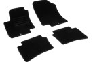 Πατάκια δαπέδου μοκέτας Standard μαύρα για Hyundai i20 (I) 4τμχ
