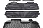 Πατάκια δαπέδου με πορτ μπαγκάζ σετ για Toyota Sienna III (7Θ) 5τμχ