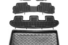 Πατάκια δαπέδου με πορτ μπαγκάζ σετ για VW Sharan II/ Seat Alhambra II (7Θ) 5τμχ