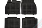 Πατάκια δαπέδου λαστιχένια μαύρα για Toyota bZ4X/ Subaru Solterra 4τμχ.
