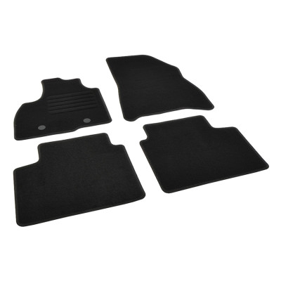 Πατάκια δαπέδου μοκέτας Standard μαύρα συμβατά με Dacia Bigster (R1310) (LPG/ MHeV) 4τμχ