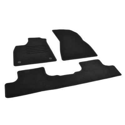 Πατάκια δαπέδου μοκέτας Standard μαύρα συμβατά με Renault 5 e-Tech 4τμχ