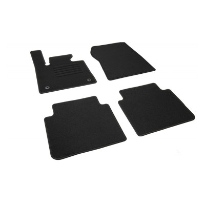 Πατάκια δαπέδου μοκέτας Standard μαύρα συμβατά με Xpeng P7 I (E28) 4τμχ