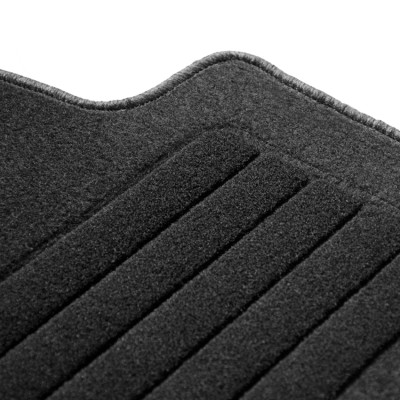 Πατάκια δαπέδου μοκέτας Standard μαύρα συμβατά με Renault Kangoo (III)/ Mercedes Benz Citan (W420) L (7Θ) 5τμχ