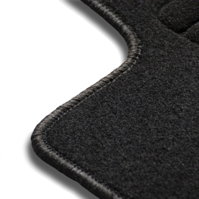 Πατάκια δαπέδου μοκέτας Standard μαύρα συμβατά με Renault Kangoo (III)/ Mercedes Benz Citan (W420) L (7Θ) 5τμχ