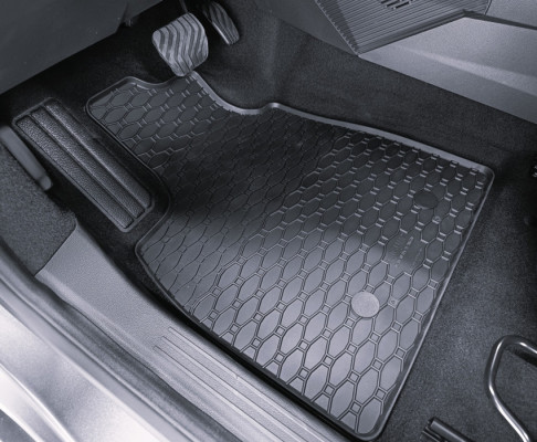 Πατάκια δαπέδου λαστιχένια συμβατά με Dacia Bigster (R1310) HeV 4τμχ