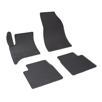 Πατάκια δαπέδου λαστιχένια συμβατά με Opel Frontera (OV24) Hybrid 4τμχ