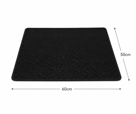 Χαλάκι Τουαλέτας Γάτας PVC με Κυψέλες 50x60cm