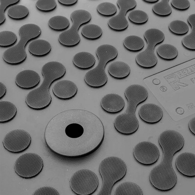 Πατάκια δαπέδου λαστιχένια μαύρα συμβατά με Omoda 5 Facelift 4τμχ