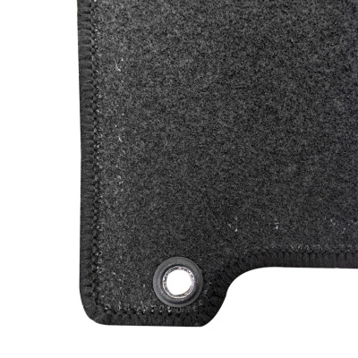 Πατάκια δαπέδου μοκέτας Standard μαύρα συμβατά με Isuzu D-Max III (RG) 4τμχ
