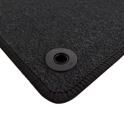 Πατάκια δαπέδου μοκέτας Standard μαύρα συμβατά με Mercedes Benz G-Class (W463) Facelift 4τμχ