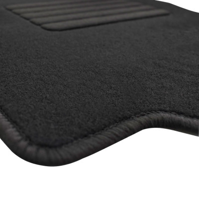 Πατάκια δαπέδου μοκέτας Standard μαύρα συμβατά με Tesla Model Y (Juniper) 3τμχ