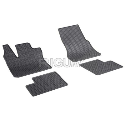 Πατάκια δαπέδου λαστιχένια για Smart Forfour II/ EQ Forfour / Renault Twingo III 4τμχ