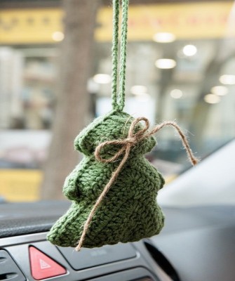 Χειροποίητο Πλεκτό Διακοσμητικό Amigurumi - Χριστουγεννιάτικο Δέντρο - Πράσινο