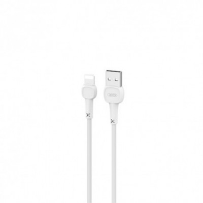 Καλώδιο Φόρτισης XO Regular USB to NB132 Lightning Cable Λευκό 1m