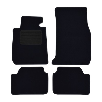 Πατάκια δαπέδου μοκέτας Standard μαύρα για BMW 1-Series (F20/F21) 4τμχ.