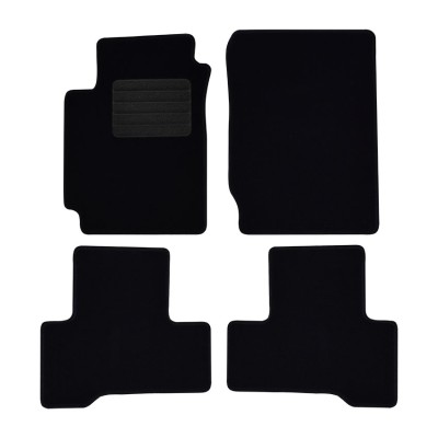 Πατάκια δαπέδου μοκέτας Standard μαύρα συμβατά για Suzuki Grand Vitara (II) 3D 4τμχ.