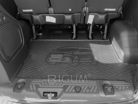 Πατάκι πορτ μπαγκάζ λαστιχένιο για Ford Transit Custom L2 (8/9Θ)