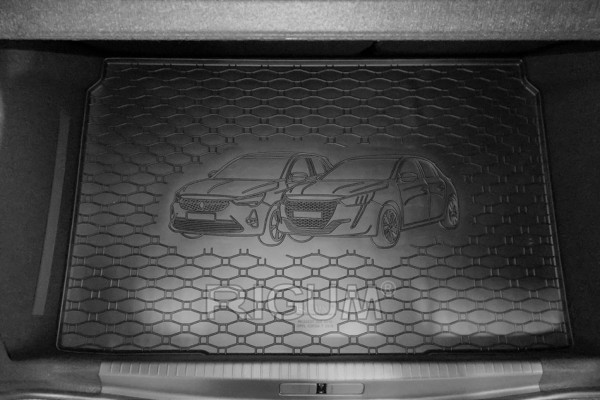 Πατάκι πορτ μπαγκάζ λαστιχένιο για Peugeot 208 (II) / Opel Corsa F / Opel Corsa-e