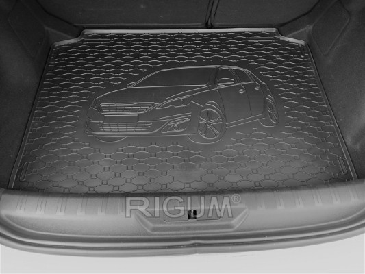 Πατάκι πορτ μπαγκάζ λαστιχένιο για Peugeot 308 (T9) Hatchback