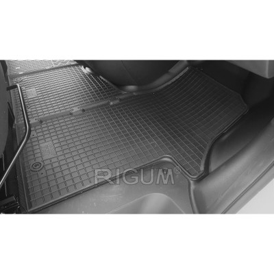 Πατάκια δαπέδου λαστιχένια συμβατά για Renault Trafic III/ Opel Vivaro II/ Nissan NV300/ Fiat Talento/ Mitsubishi Express (X82) 3τμχ