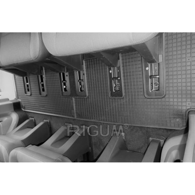 Πατάκια δαπέδου λαστιχένια για Ford Tourneo Custom/ Ford Transit Custom (3η σειρά) 2τμχ