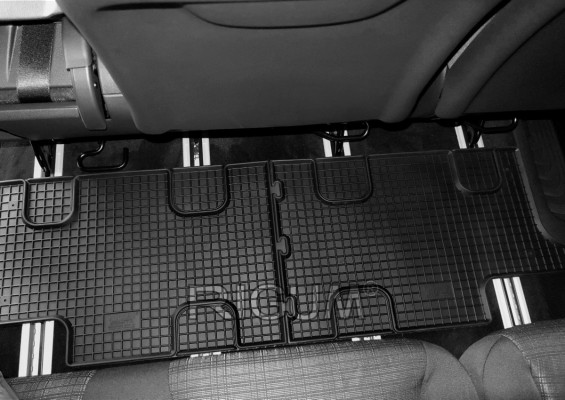 Πατάκια δαπέδου λαστιχένια για Mercedes Benz Vito/ Viano/ V - Class (W447) (3η σειρά) 2τμχ