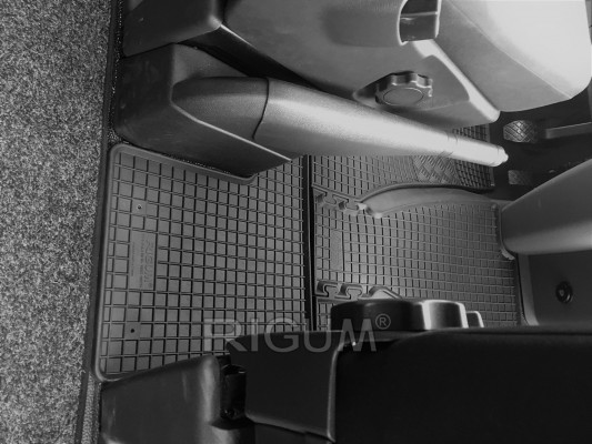 Πατάκια δαπέδου λαστιχένια για VW Transporter T6.1 / Caravelle T6.1 / Multivan T6.1 (2Θ) 4τμχ