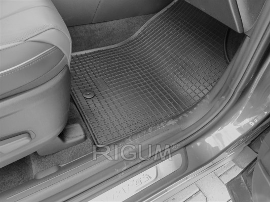 Πατάκια δαπέδου λαστιχένια για Hyundai Santa Fe (IV) Facelift 4τμχ