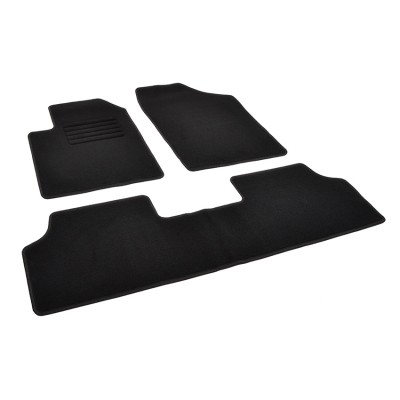 Πατάκια δαπέδου μοκέτας Standard μαύρα συμβατά για Citroen Berlingo I/ Peugeot Partner I 3τμχ.