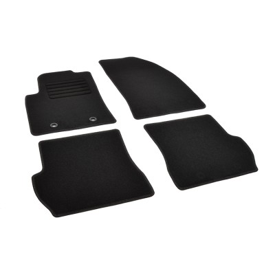 Πατάκια δαπέδου μοκέτας Standard μαύρα συμβατά για Audi A6 (C5) pre-facelift 4τμχ