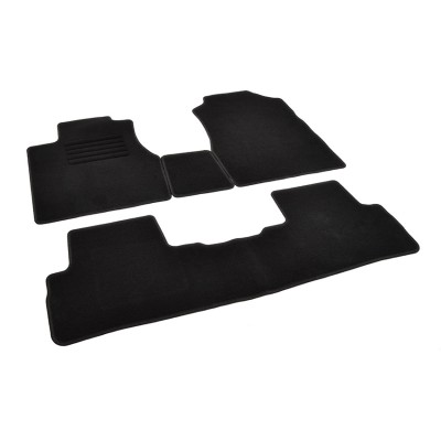 Πατάκια δαπέδου μοκέτας Standard μαύρα συμβατά για Honda CR-V III (RE) 4τμχ