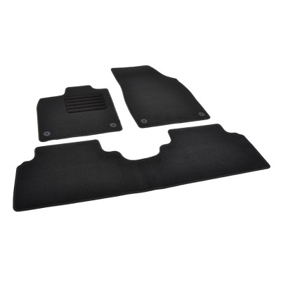 Πατάκια δαπέδου μοκέτας Standard μαύρα συμβατά για Volkswagen ID.3 /Cupra Born 3τμχ.