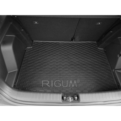Πατάκια δαπέδου με πορτ μπαγκάζ λαστιχένια σετ για Hyundai Bayon 5τμχ