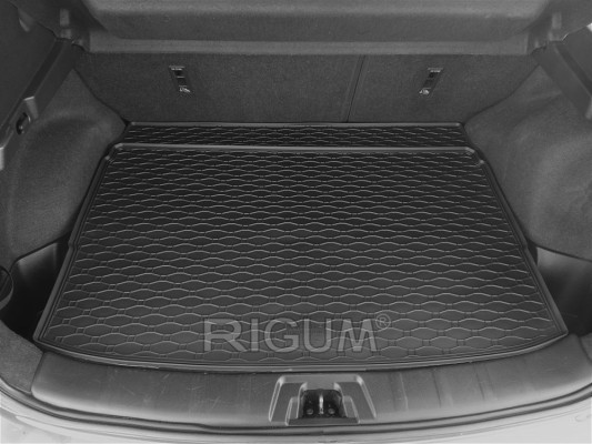 Πατάκια δαπέδου με πορτ μπαγκάζ λαστιχένια σετ για Nissan Qashqai II (J11) 5τμχ