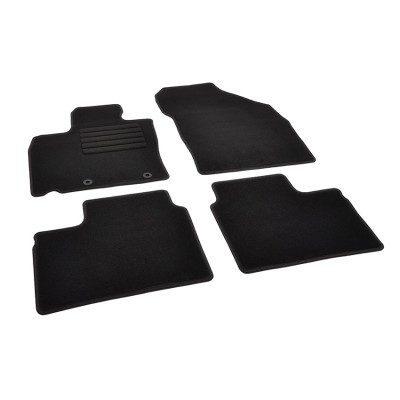 Πατάκια δαπέδου μοκέτας Standard μαύρα συμβατά για Suzuki Ignis (III) 4τμχ