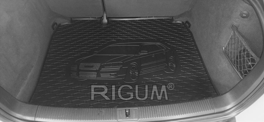Πατάκια δαπέδου με πορτ μπαγκάζ λαστιχένια σετ για Audi A3 (8P) Sportback 5τμχ