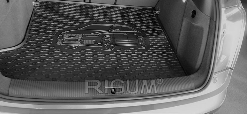 Πατάκια δαπέδου με πορτ μπαγκάζ λαστιχένια σετ για Audi Q3 I (8U) 5τμχ