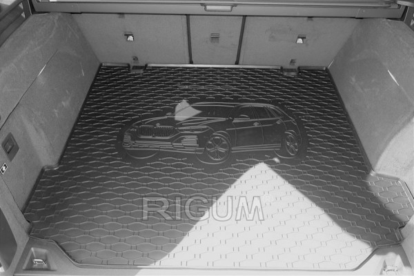 Πατάκια δαπέδου με πορτ μπαγκάζ λαστιχένια σετ για BMW X5 (G05) 5τμχ