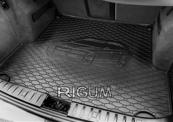 Πατάκια δαπέδου με πορτ μπαγκάζ λαστιχένια σετ για BMW 3 Series STW (E91) 5τμχ