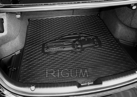 Πατάκια δαπέδου με πορτ μπαγκάζ λαστιχένια σετ για Mazda 6 Sedan (GJ/GL) 5τμχ